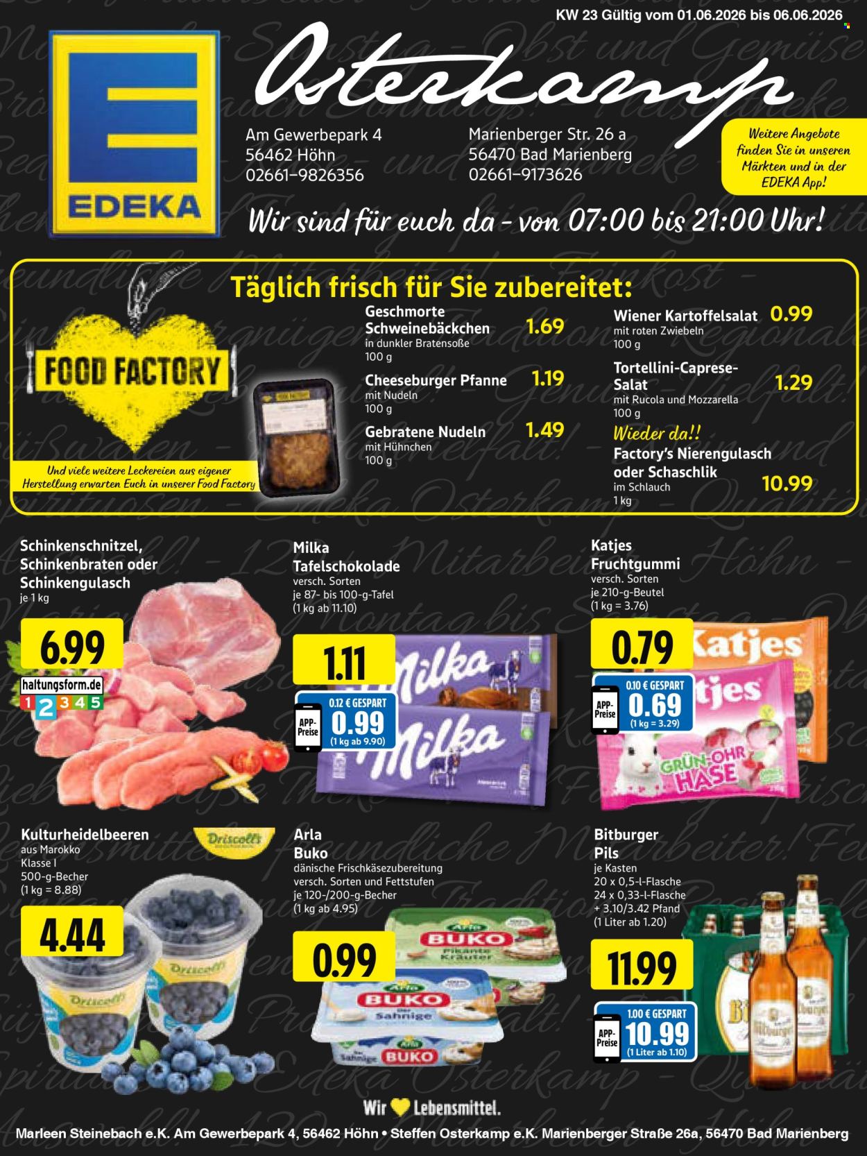 Edeka Prospekte  - 1.06.2026 - 6.06.2026. Seite 1