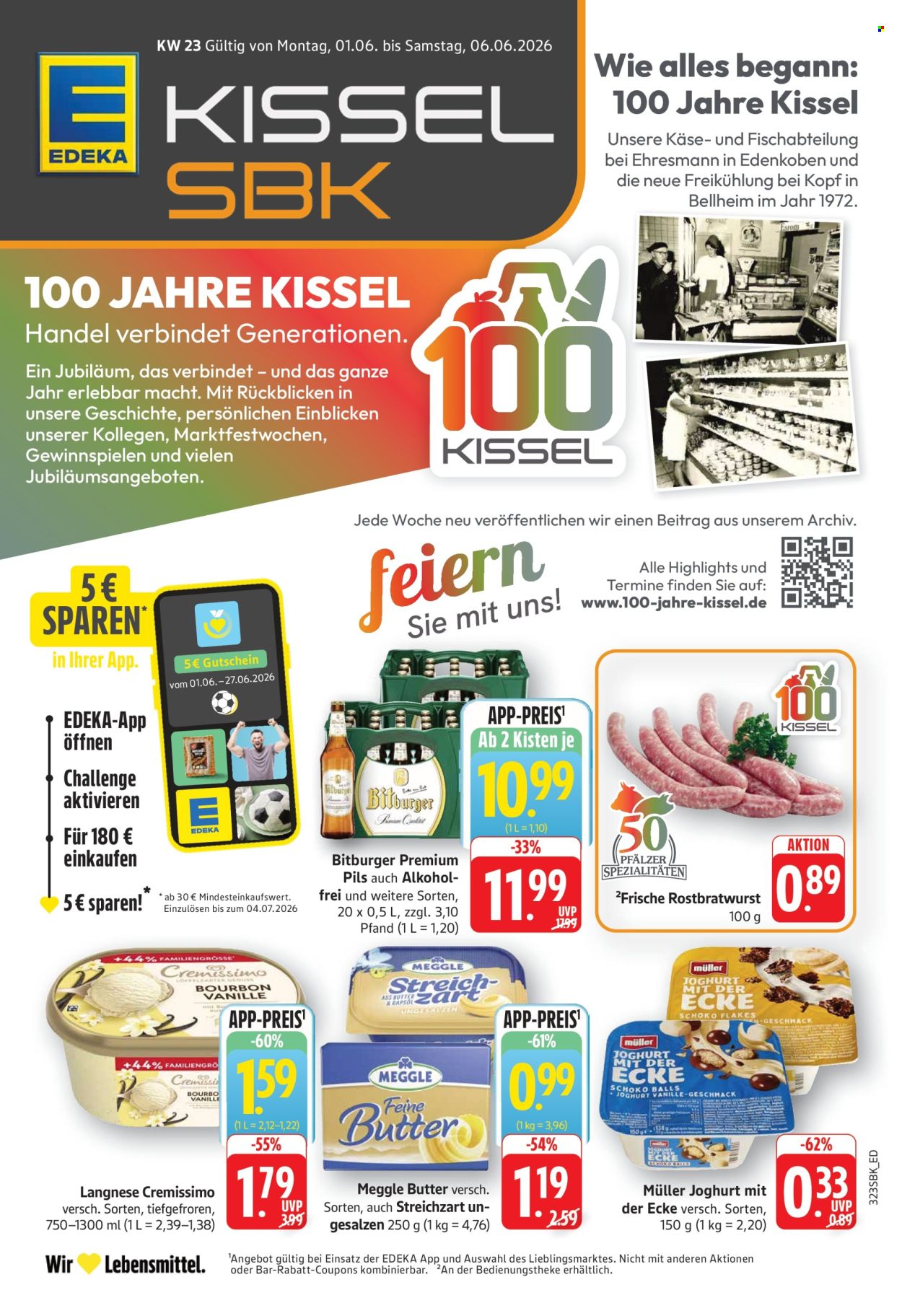 Edeka Prospekte  - 1.06.2026 - 6.06.2026. Seite 1