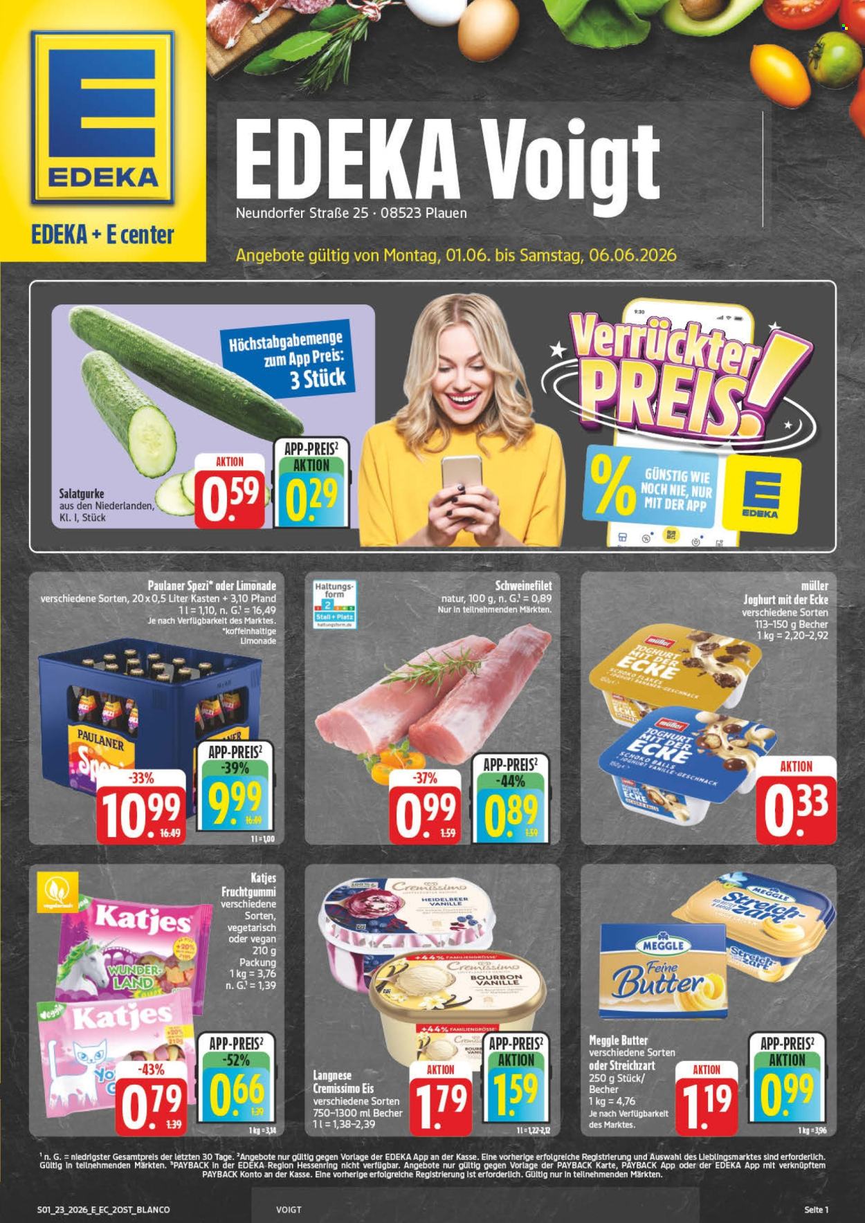 Edeka Prospekte  - 1.06.2026 - 6.06.2026. Seite 1