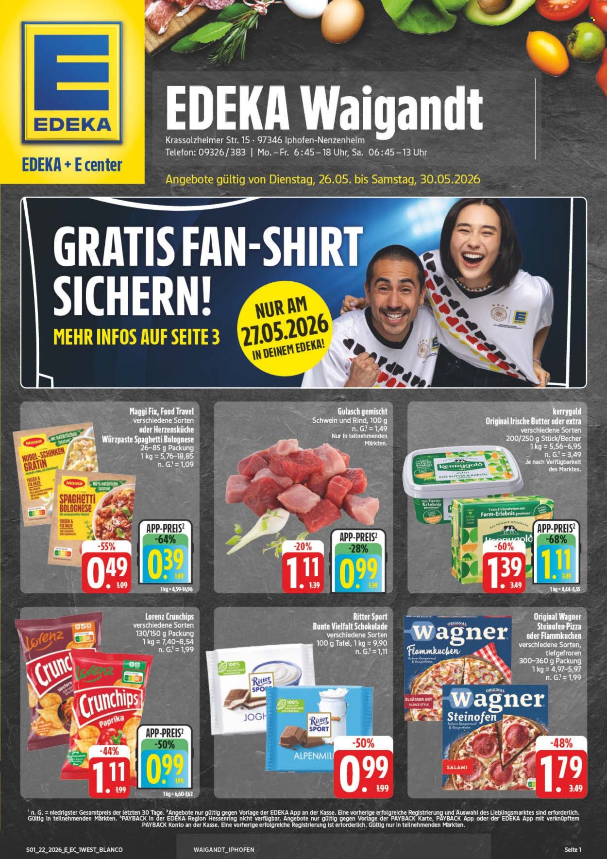 Edeka Prospekte  - 1.06.2026 - 6.06.2026. Seite 1
