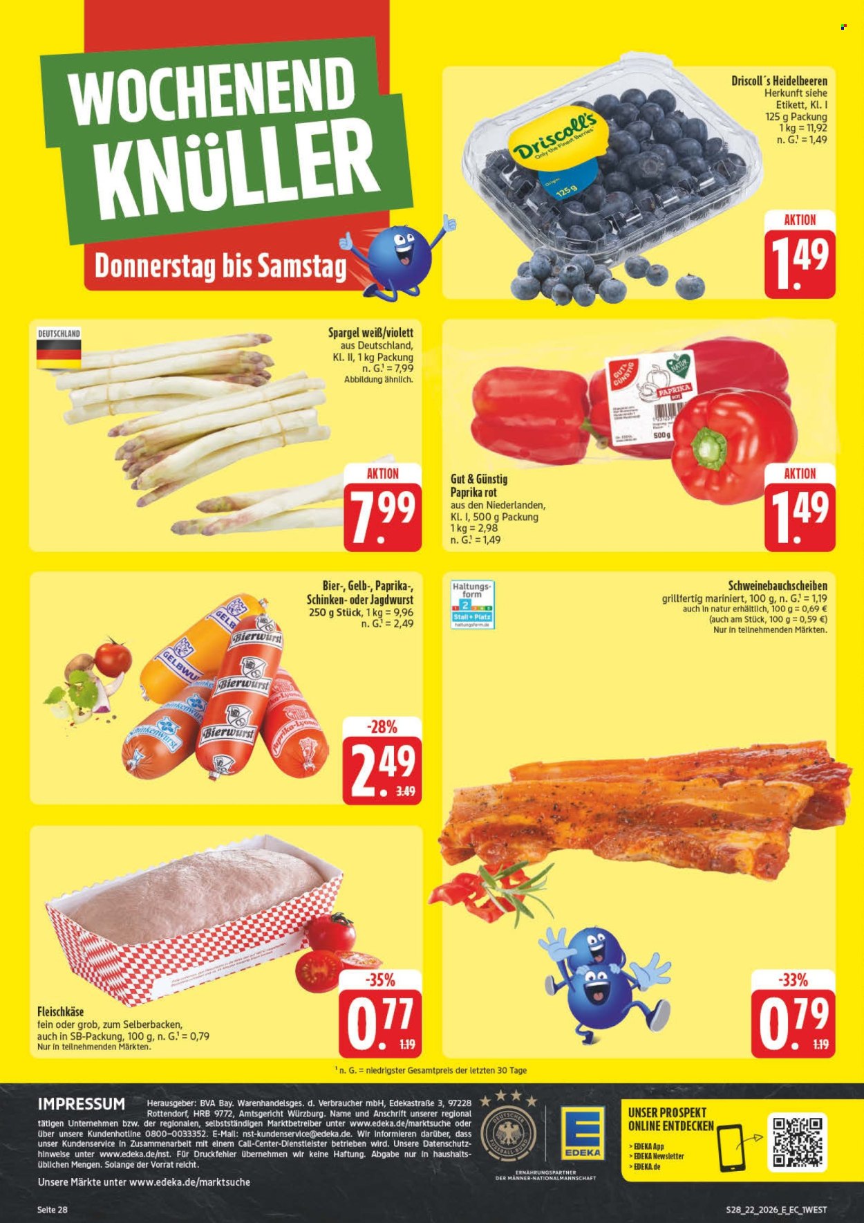 Edeka Prospekte  - 1.06.2026 - 6.06.2026. Seite 28