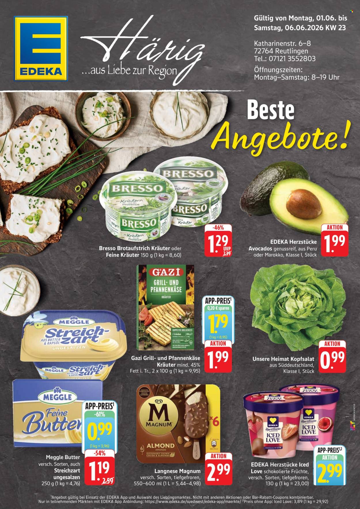 Edeka Prospekte  - 1.06.2026 - 6.06.2026. Seite 1