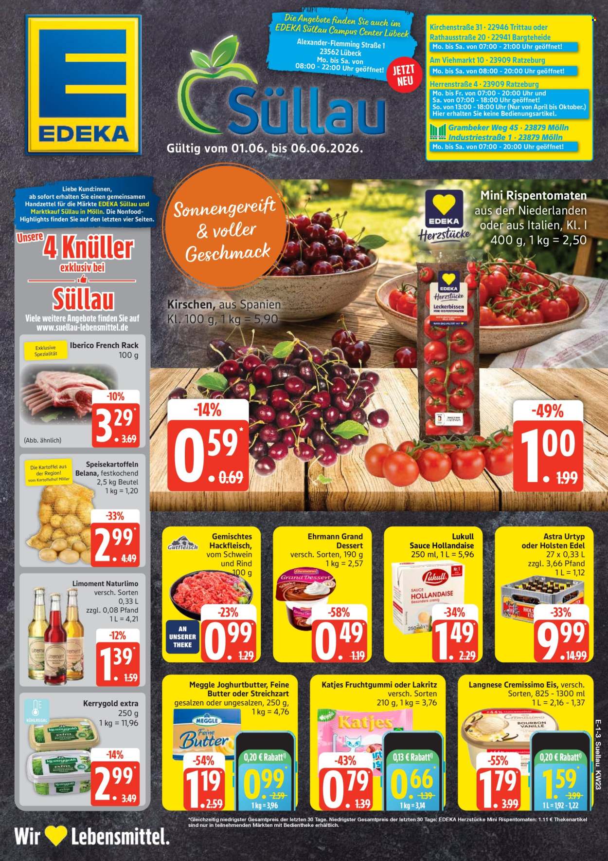 E center Prospekte  - 1.06.2026 - 6.06.2026. Seite 1