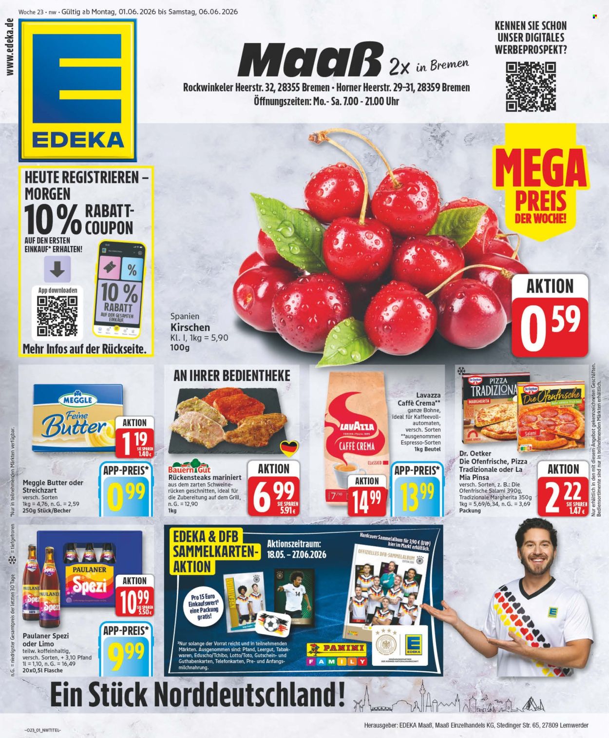 Edeka Prospekte  - 1.06.2026 - 6.06.2026. Seite 1