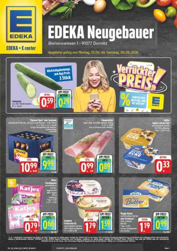 Prospekte Edeka - 1.06.2026 - 6.06.2026.