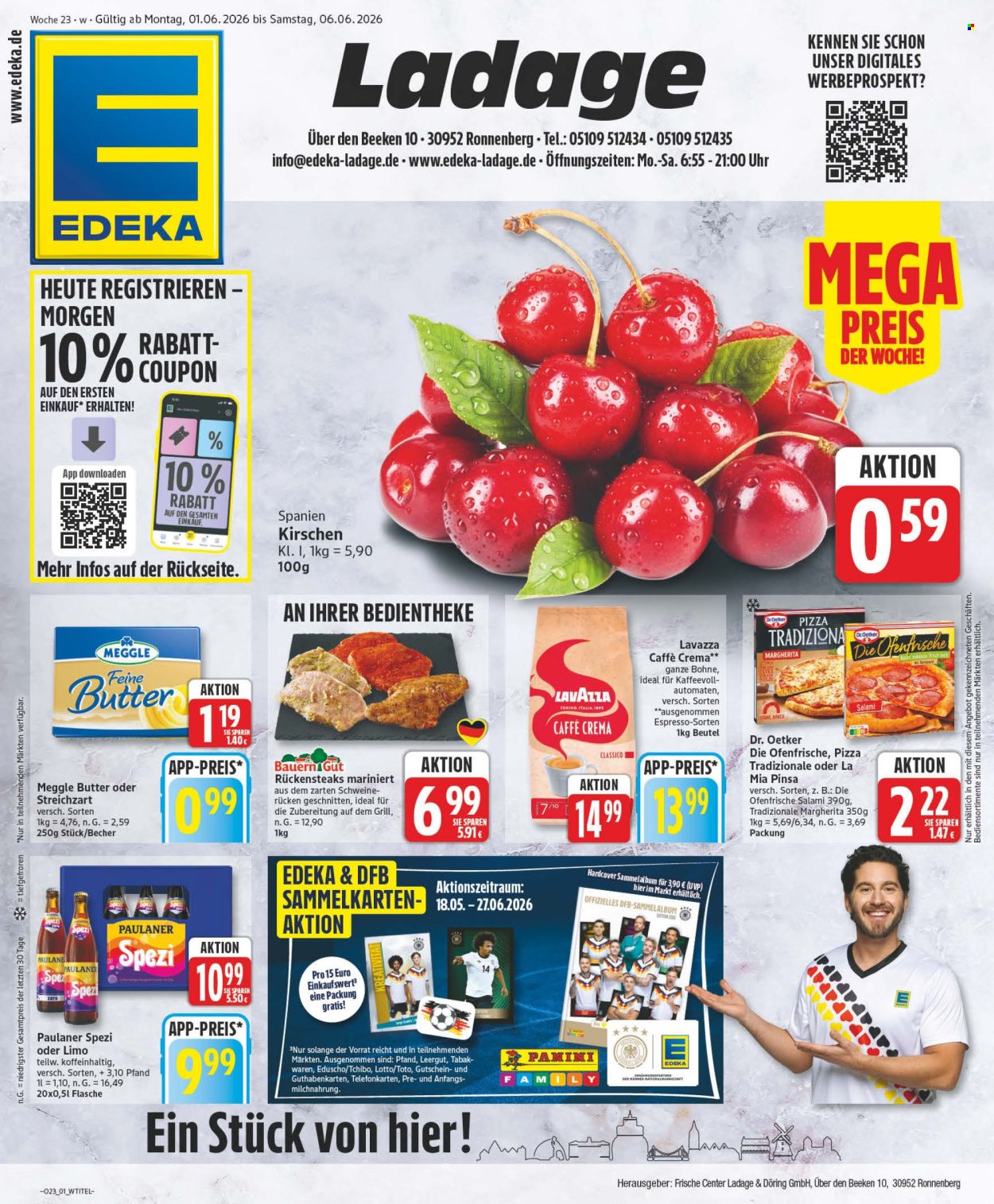 Edeka Prospekte  - 1.06.2026 - 6.06.2026. Seite 1
