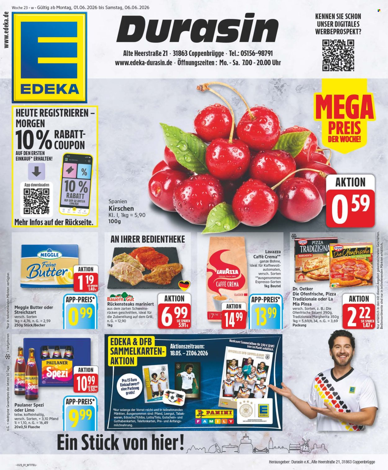 Edeka Prospekte  - 1.06.2026 - 6.06.2026. Seite 1