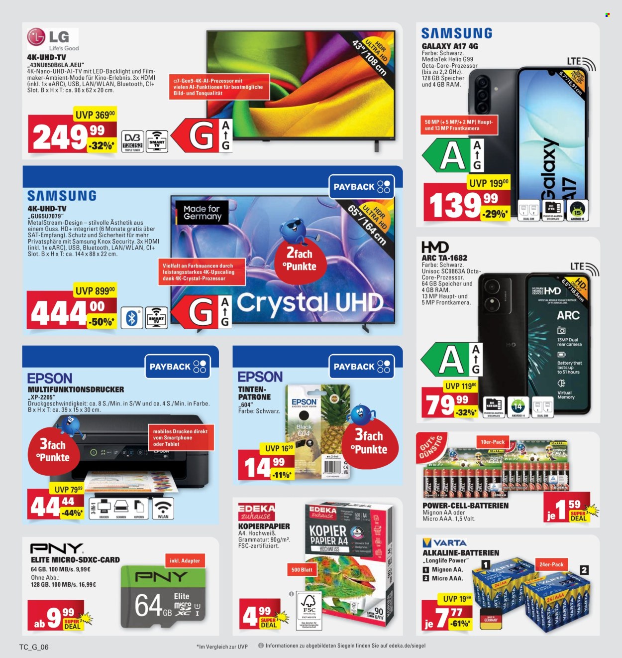 E center Prospekte  - 1.06.2026 - 6.06.2026. Seite 34