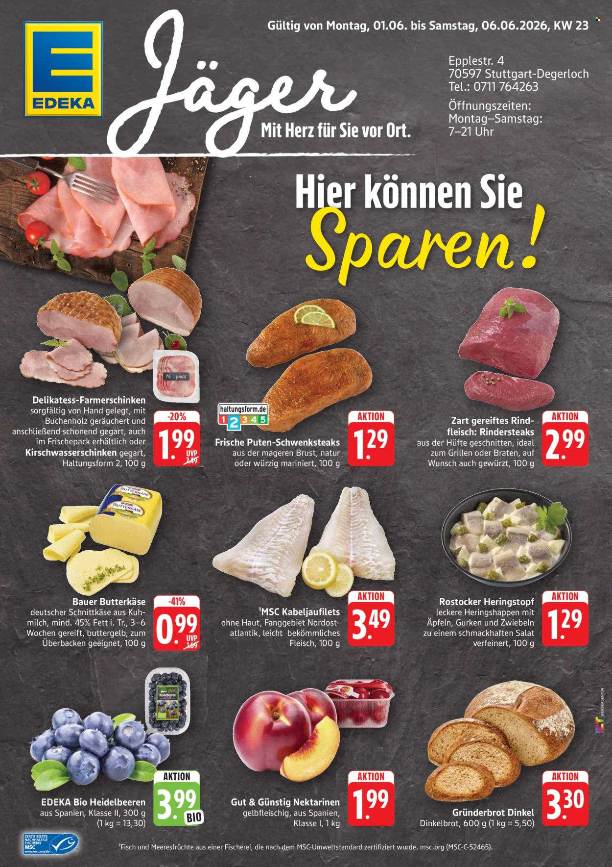 Edeka Prospekte  - 1.06.2026 - 6.06.2026. Seite 1