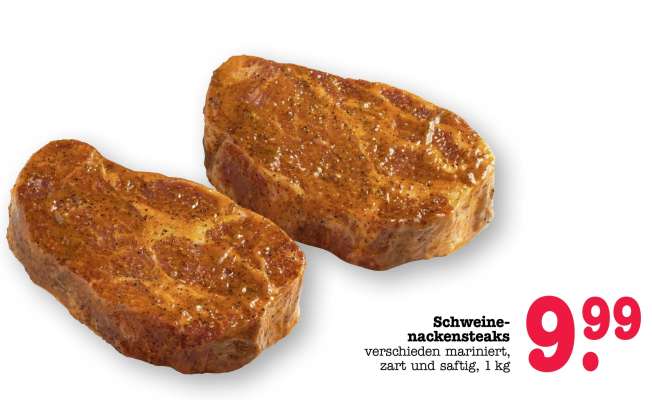 Schweinenackensteaks
