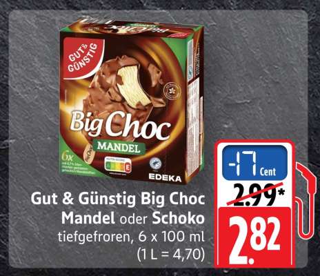 Gut & Günstig Big Choc Mandel