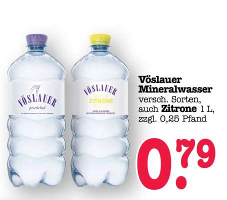 Vöslauer Mineralwasser