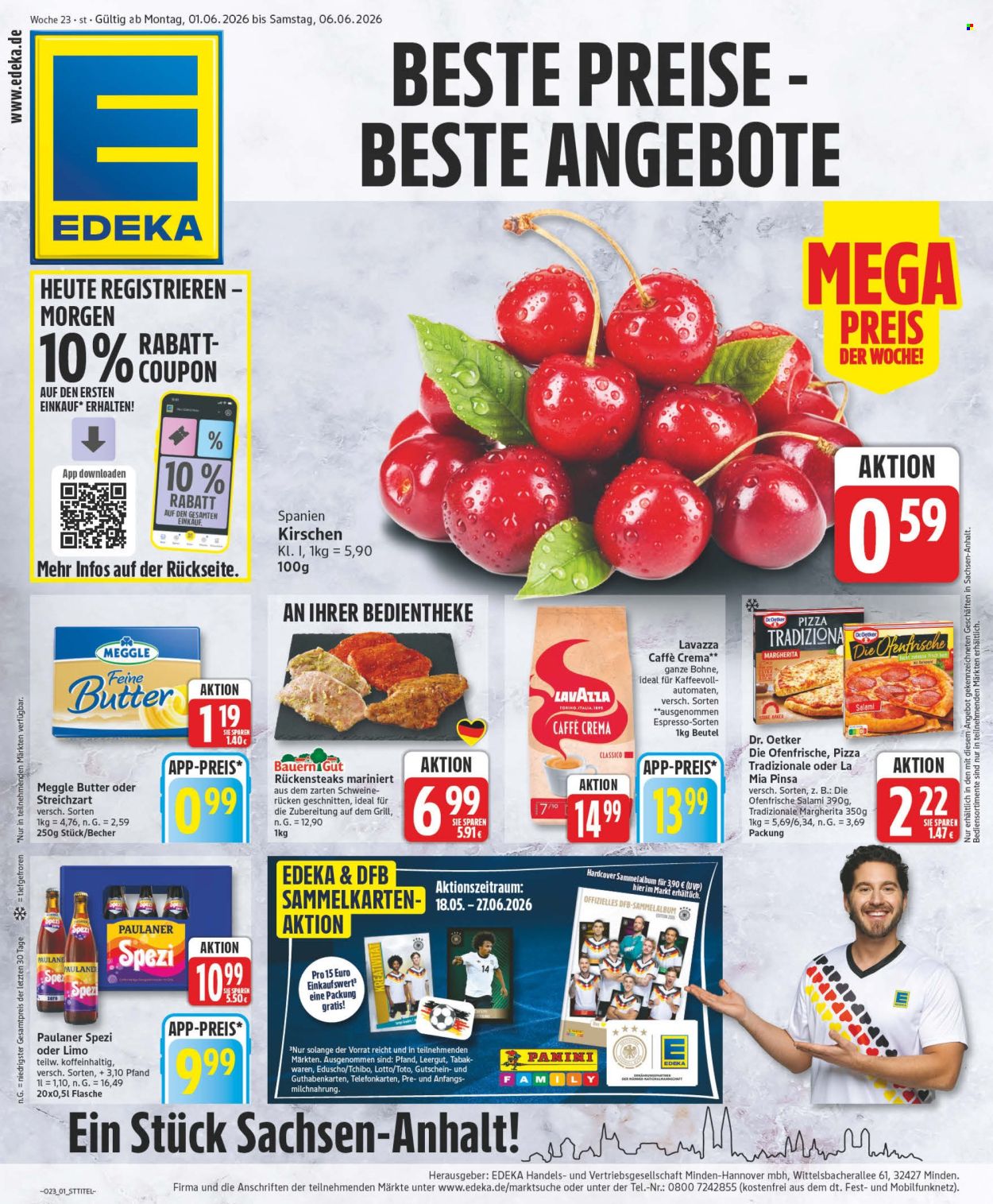 Edeka Prospekte  - 1.06.2026 - 6.06.2026. Seite 1