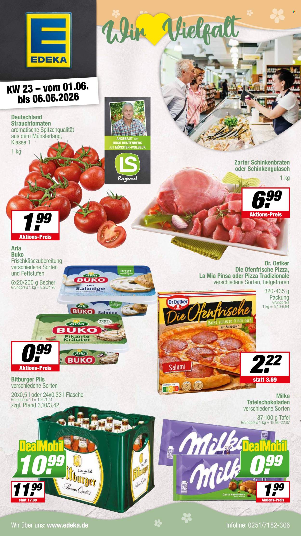 Edeka Prospekte  - 1.06.2026 - 6.06.2026. Seite 1