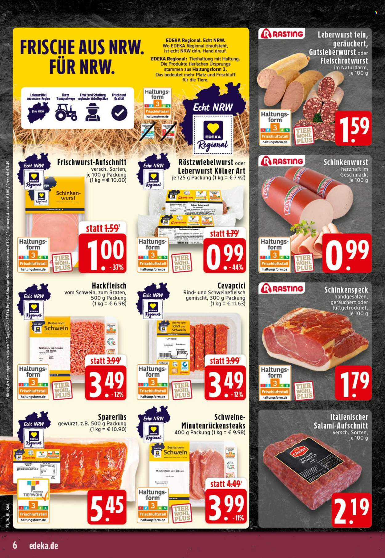 Edeka Prospekte  - 1.06.2026 - 6.06.2026. Seite 6