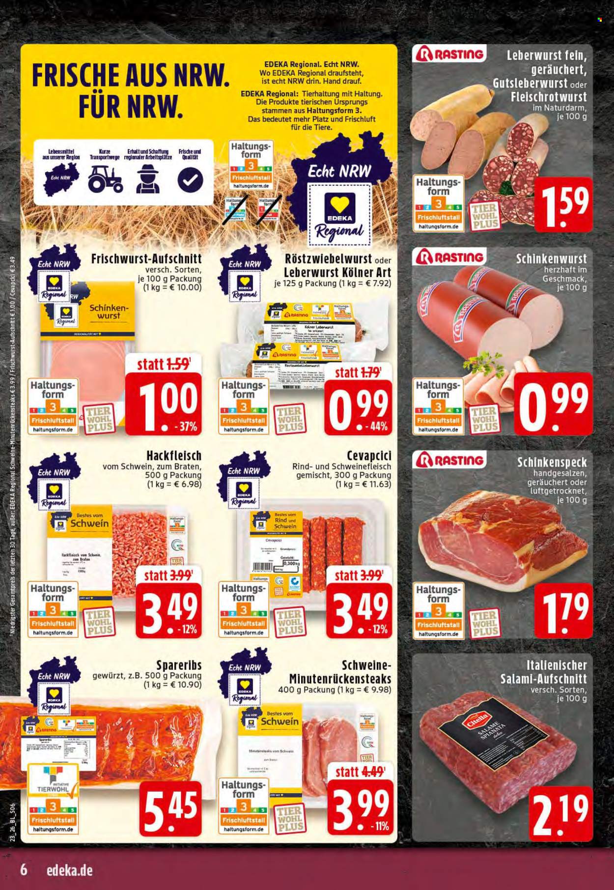 Edeka Prospekte  - 1.06.2026 - 6.06.2026. Seite 6