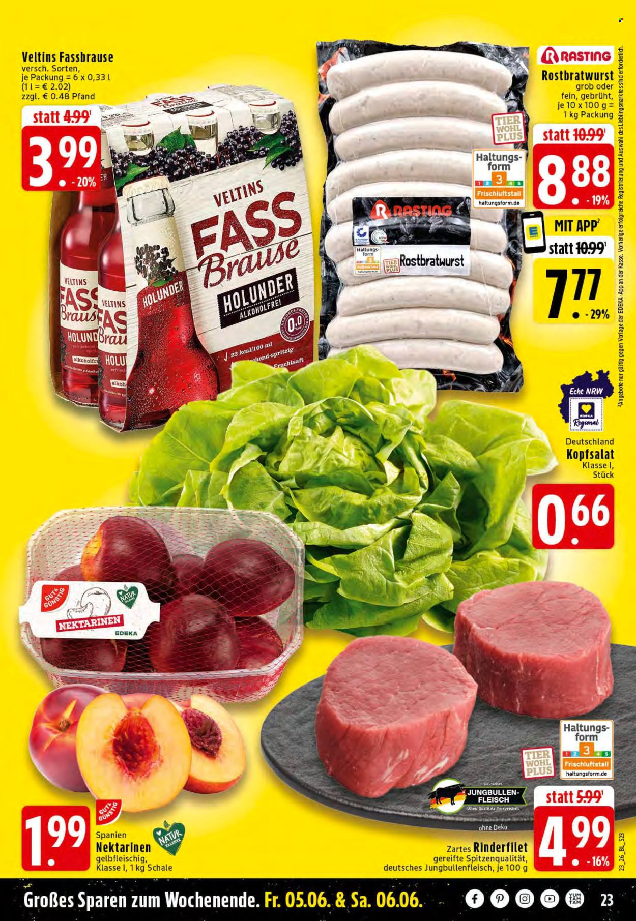 Edeka Prospekte  - 1.06.2026 - 6.06.2026. Seite 23
