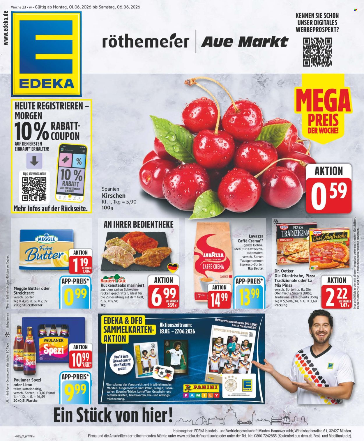 Edeka Prospekte  - 1.06.2026 - 6.06.2026. Seite 1