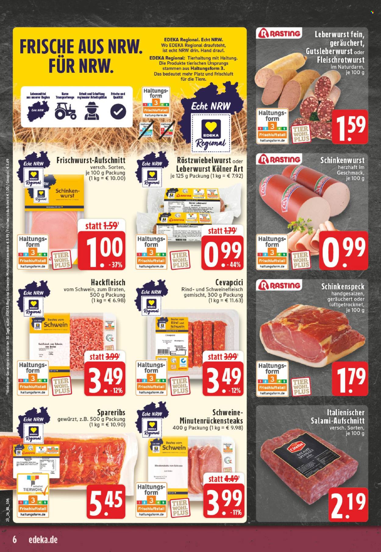 Edeka Prospekte  - 1.06.2026 - 6.06.2026. Seite 6