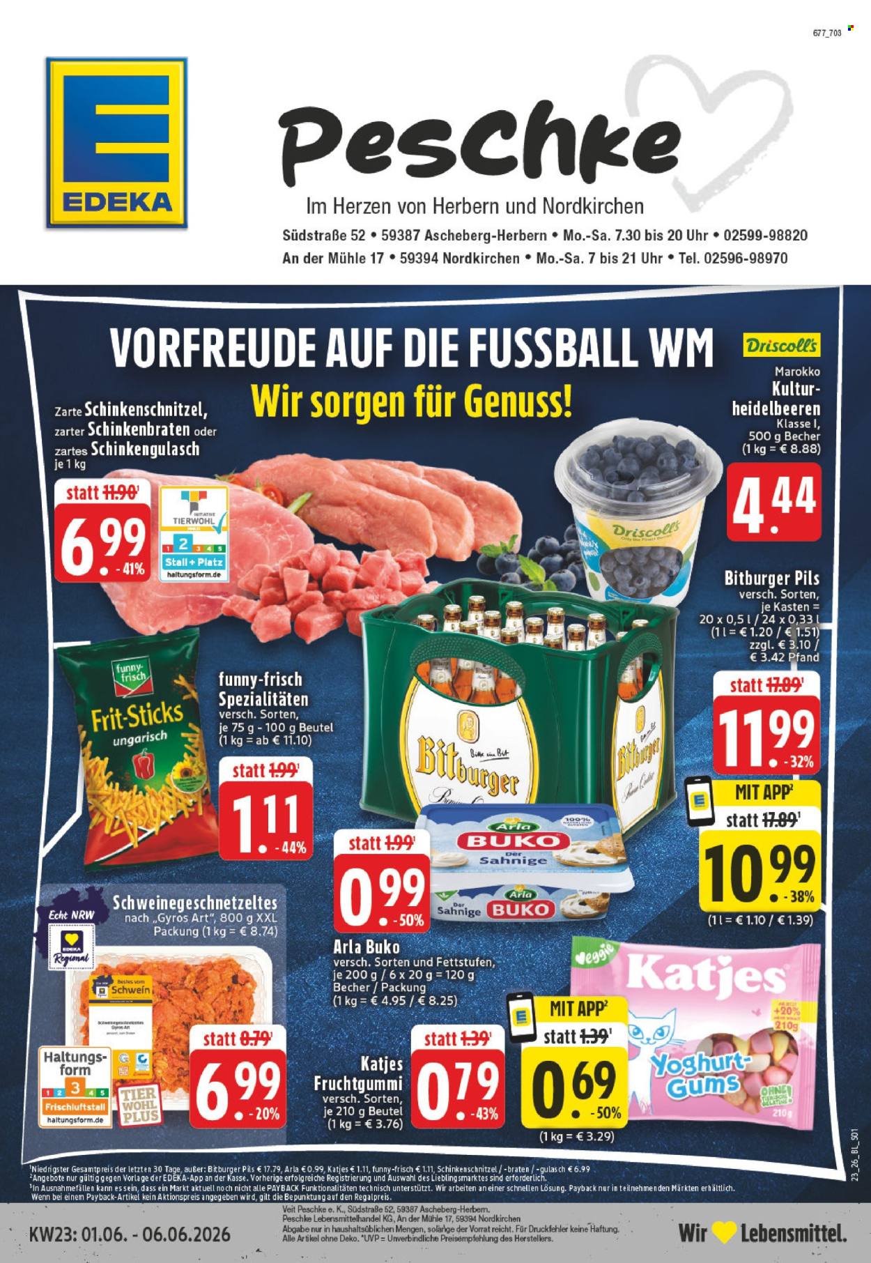 Edeka Prospekte  - 1.06.2026 - 6.06.2026. Seite 1