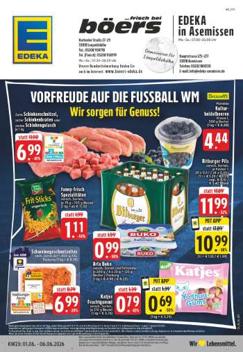 Prospekte Edeka - 1.06.2026 - 6.06.2026.