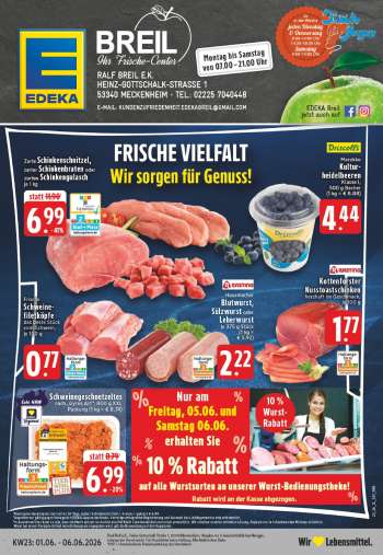 Prospekte Edeka - 1.06.2026 - 6.06.2026.