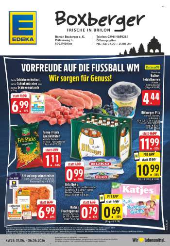 Prospekte Edeka - 1.06.2026 - 6.06.2026.