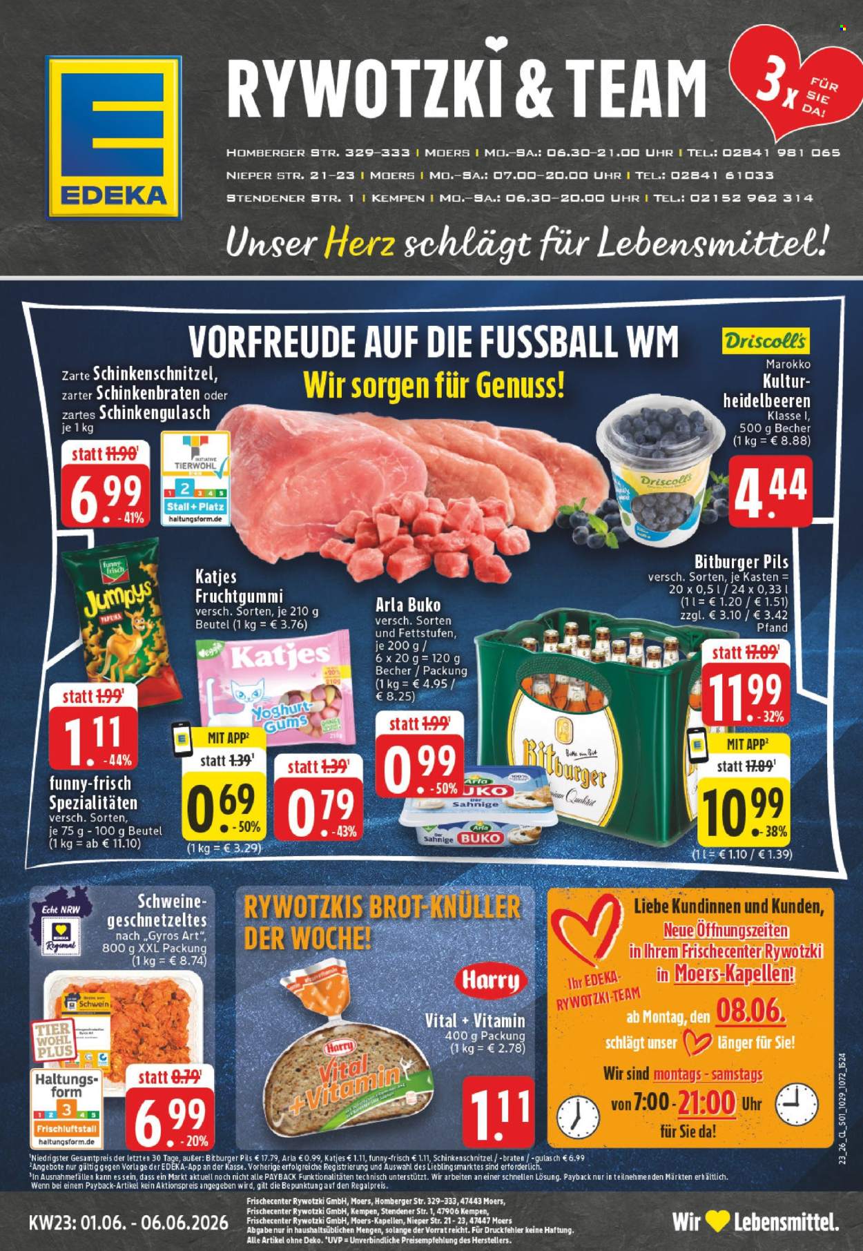 Edeka Prospekte  - 1.06.2026 - 6.06.2026. Seite 1