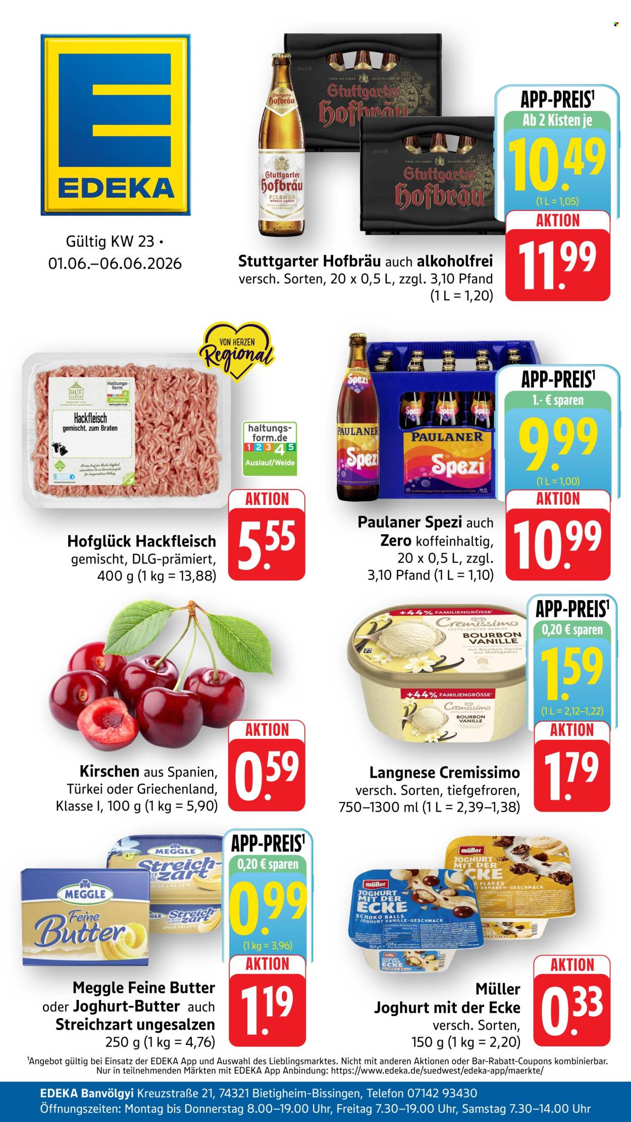 Edeka Prospekte  - 1.06.2026 - 6.06.2026. Seite 1