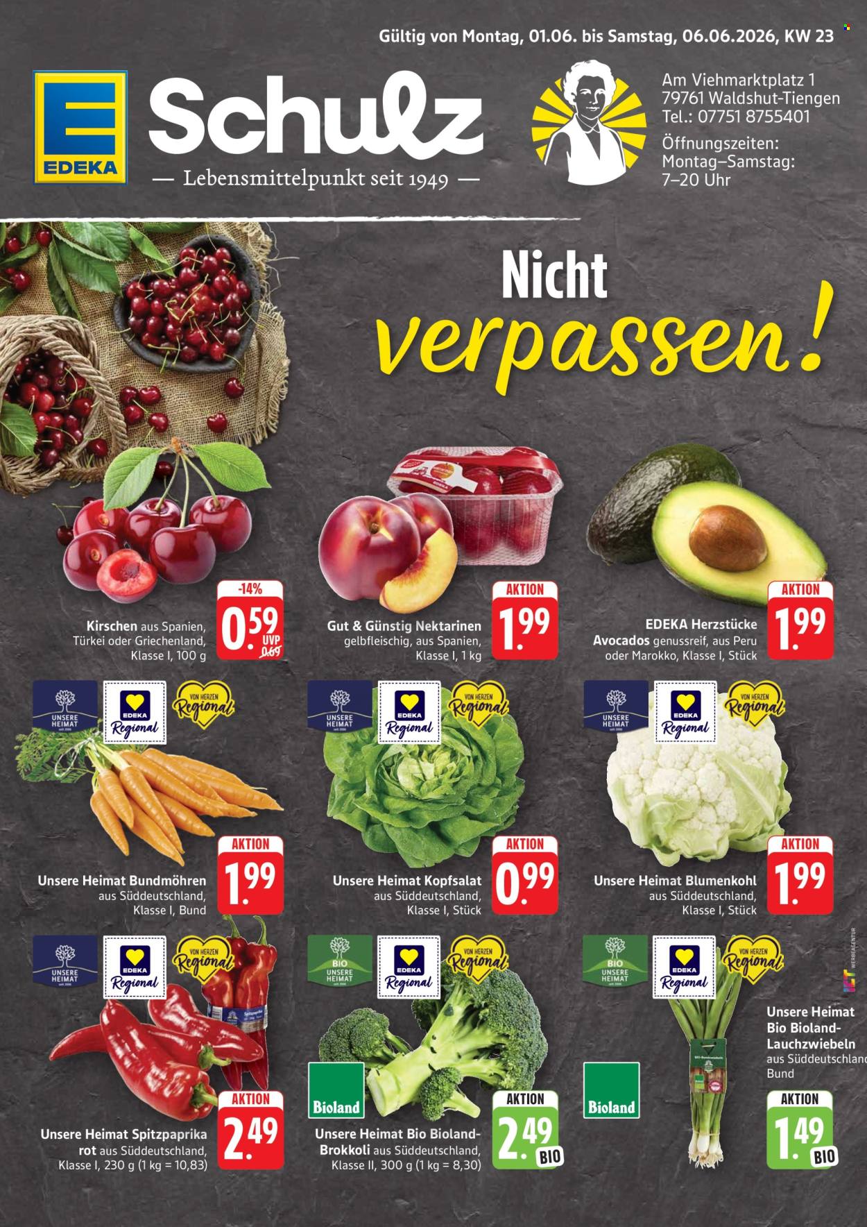 Edeka Prospekte  - 1.06.2026 - 6.06.2026. Seite 1