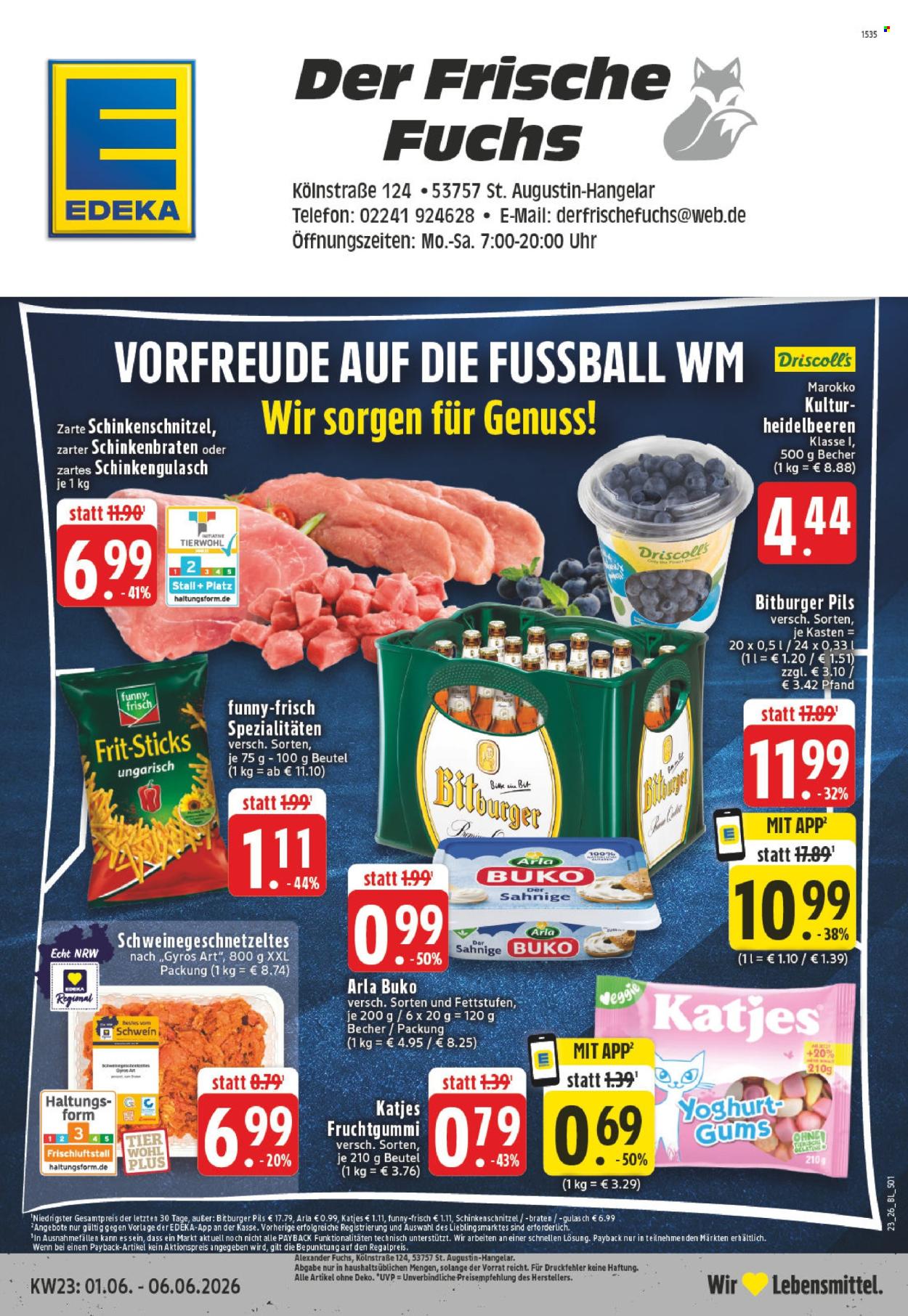 Edeka Prospekte  - 1.06.2026 - 6.06.2026. Seite 1