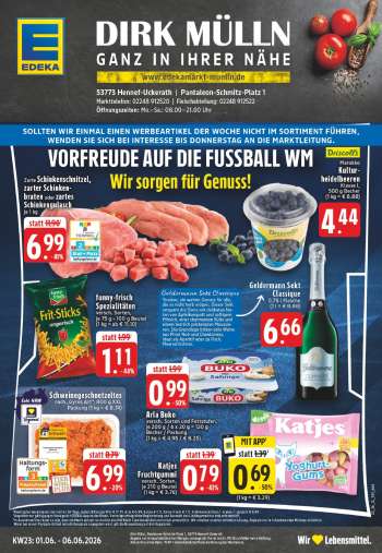 Prospekte Edeka - 1.06.2026 - 6.06.2026.