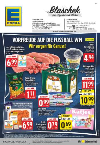 Prospekte Edeka - 1.06.2026 - 6.06.2026.