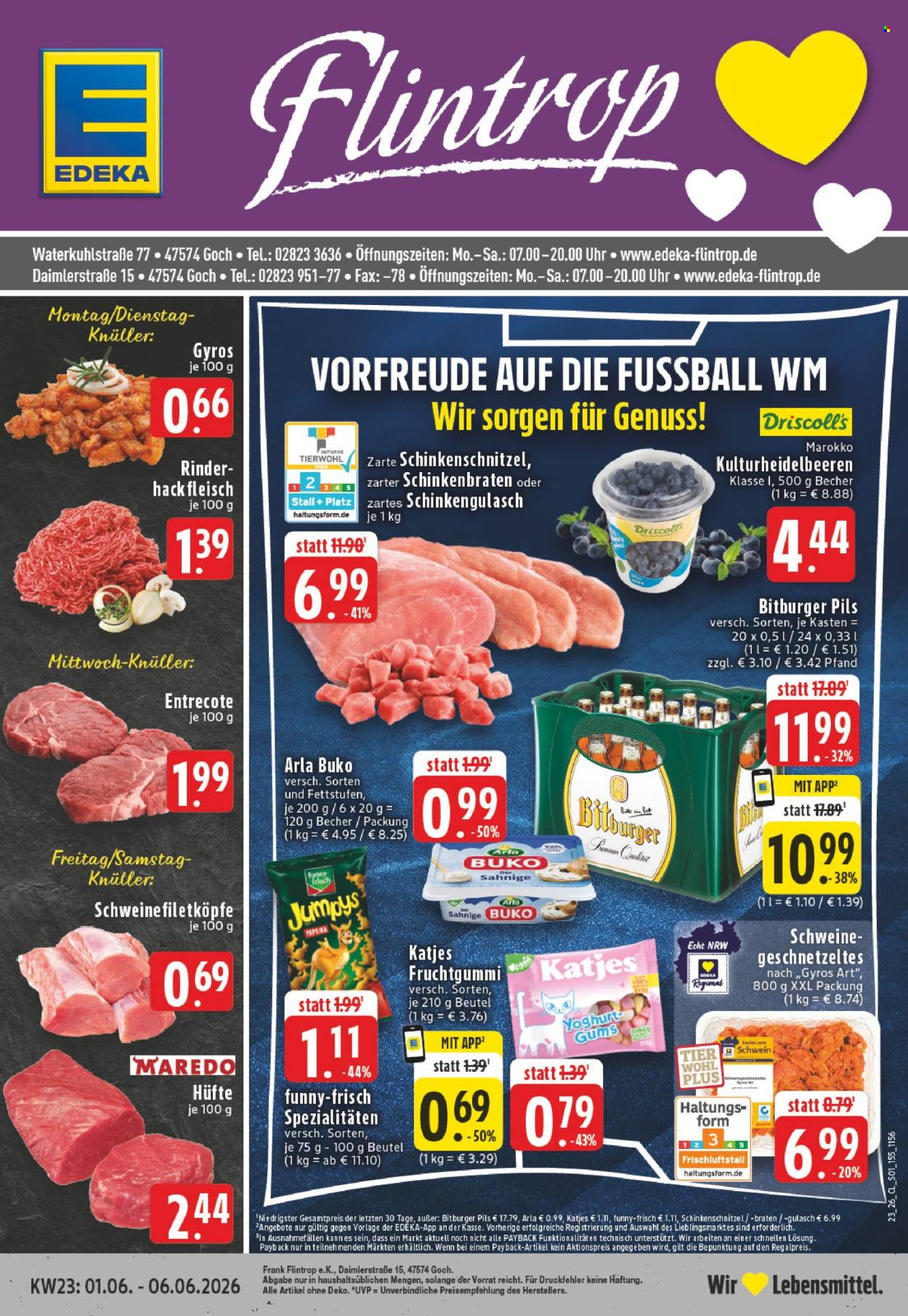 Edeka Prospekte  - 1.06.2026 - 6.06.2026. Seite 1