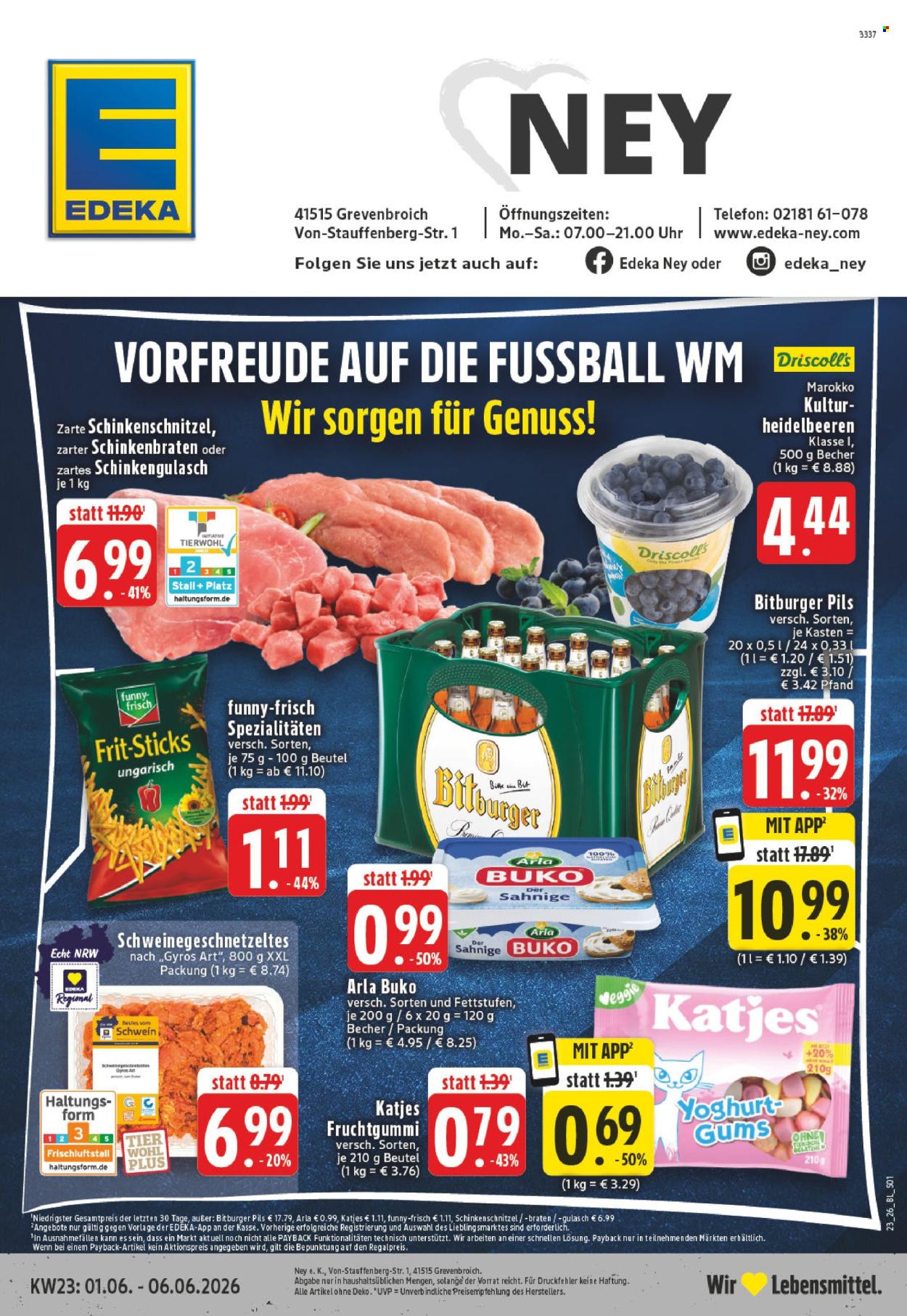 Edeka Prospekte  - 1.06.2026 - 6.06.2026. Seite 1