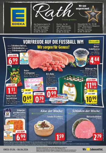 Prospekte Edeka - 1.06.2026 - 6.06.2026.