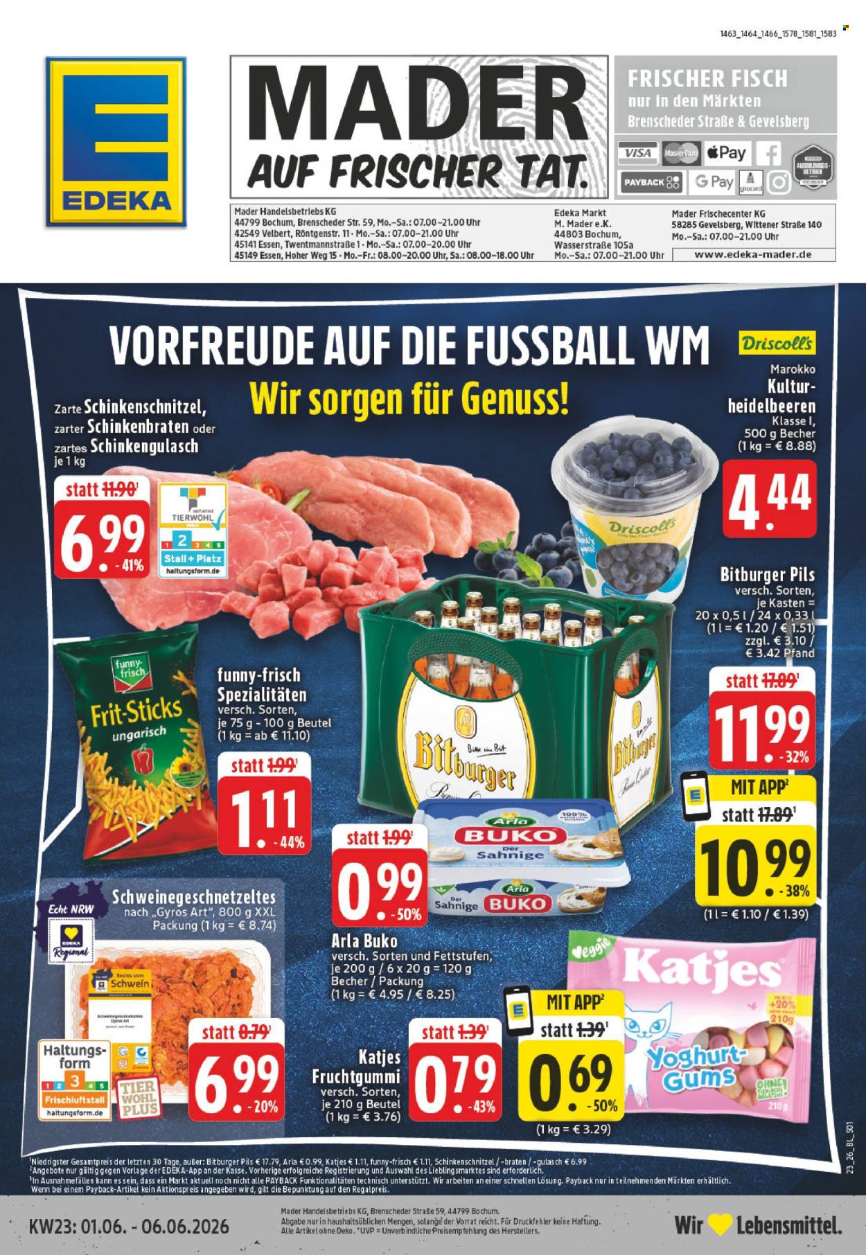 Edeka Prospekte  - 1.06.2026 - 6.06.2026. Seite 1