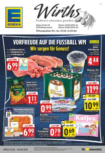 Prospekte Edeka - 1.06.2026 - 6.06.2026.