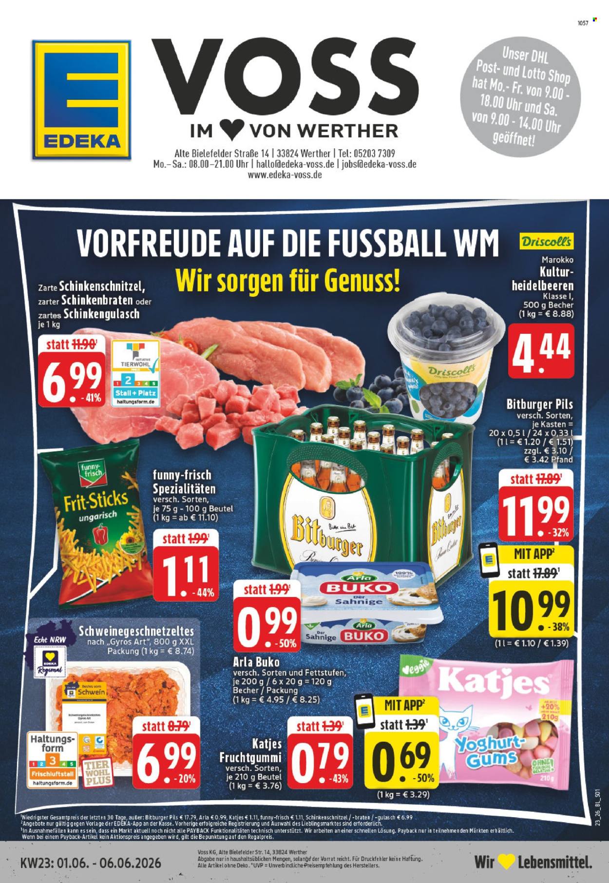 Edeka Prospekte  - 1.06.2026 - 6.06.2026. Seite 1