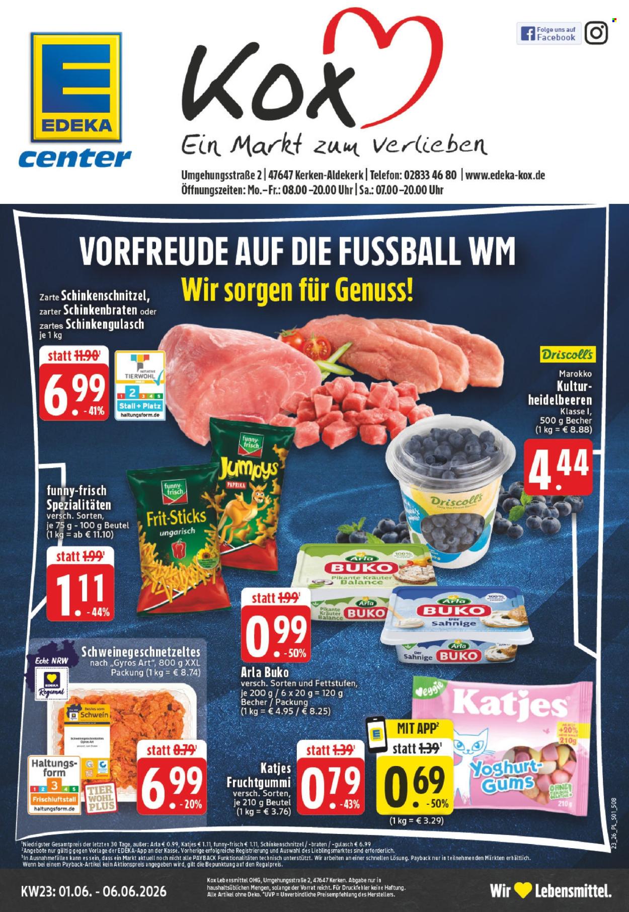 Edeka Prospekte  - 1.06.2026 - 6.06.2026. Seite 1
