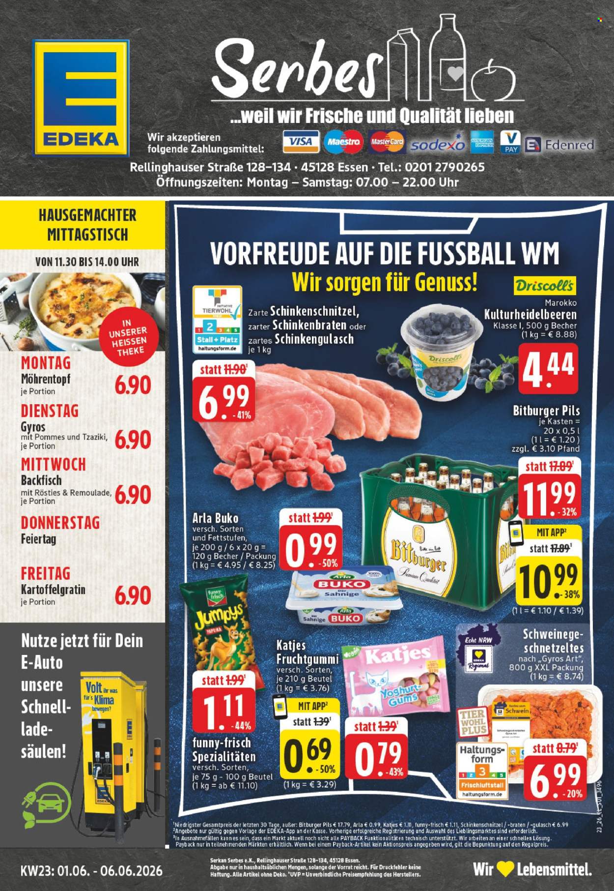 Edeka Prospekte  - 1.06.2026 - 6.06.2026. Seite 1