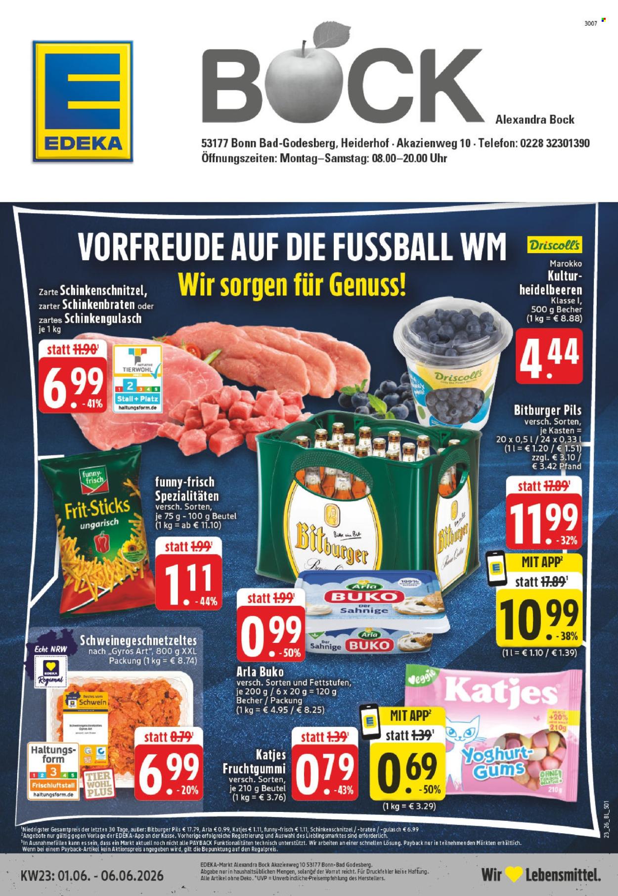 Edeka Prospekte  - 1.06.2026 - 6.06.2026. Seite 1