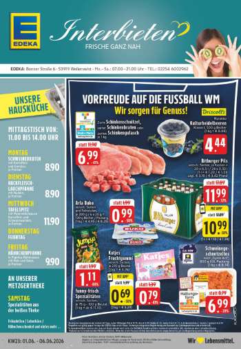 Prospekte Edeka - 1.06.2026 - 6.06.2026.
