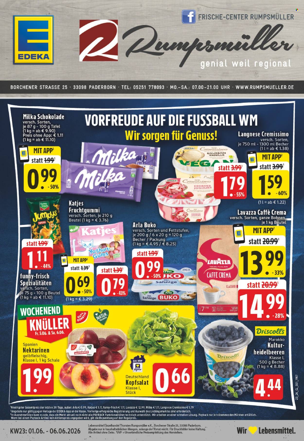 Edeka Prospekte  - 1.06.2026 - 6.06.2026. Seite 1