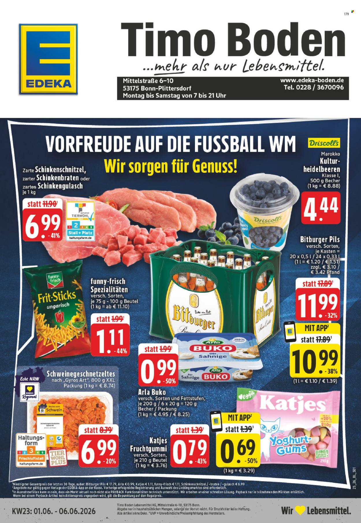 Edeka Prospekte  - 1.06.2026 - 6.06.2026. Seite 1