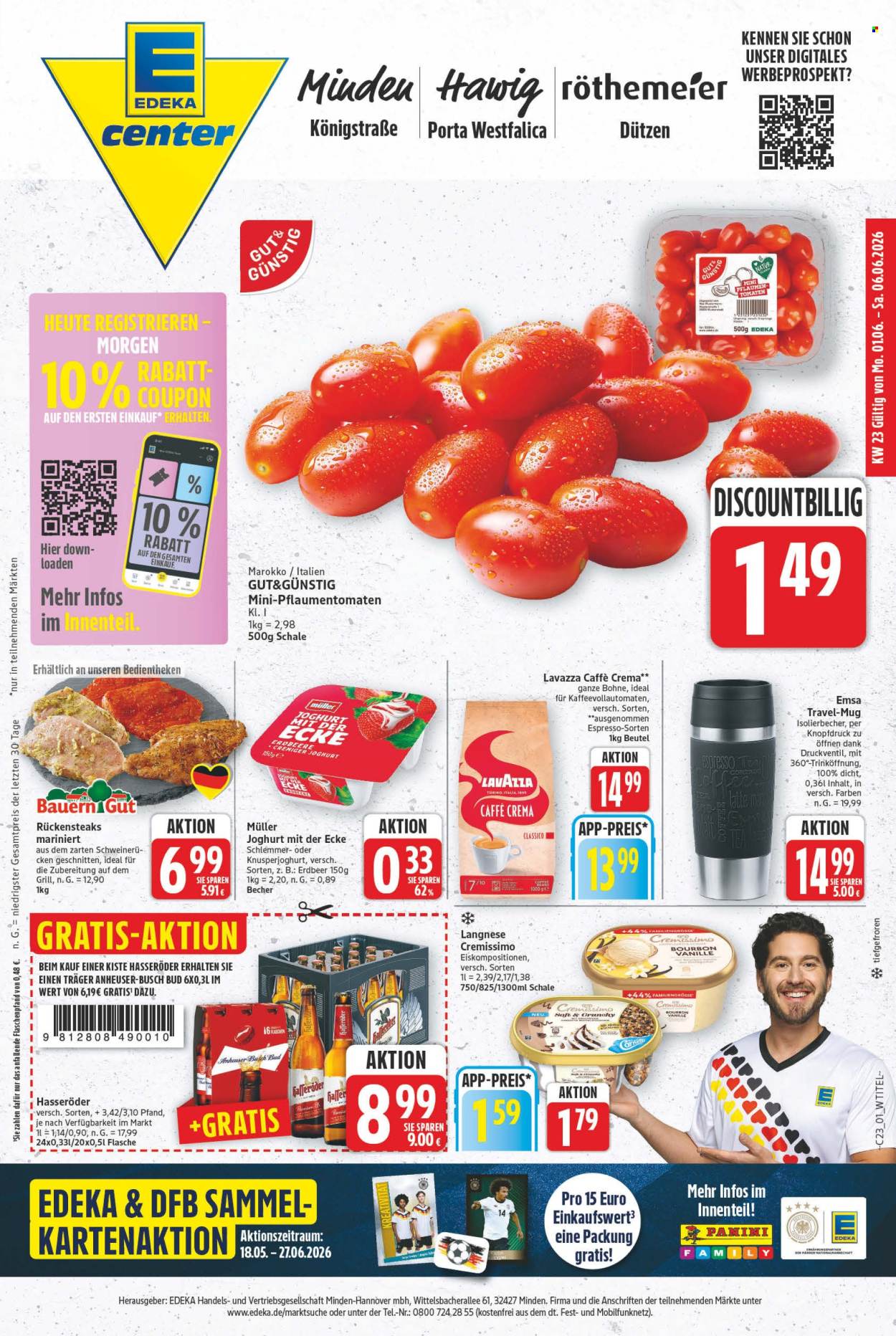 E center Prospekte  - 1.06.2026 - 6.06.2026. Seite 1