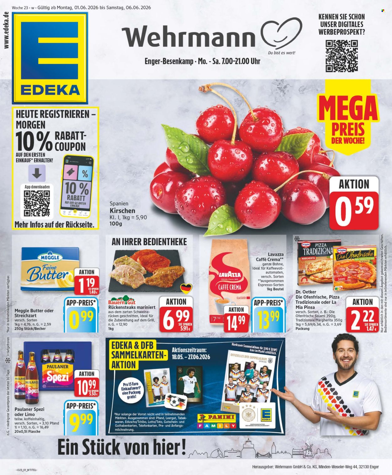 Edeka Prospekte  - 1.06.2026 - 6.06.2026. Seite 1