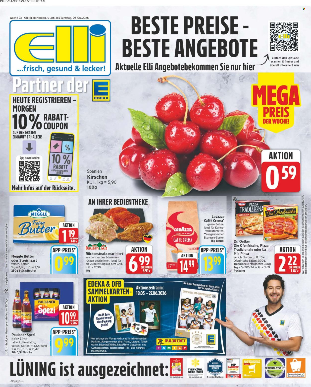 Edeka Prospekte  - 1.06.2026 - 6.06.2026. Seite 1