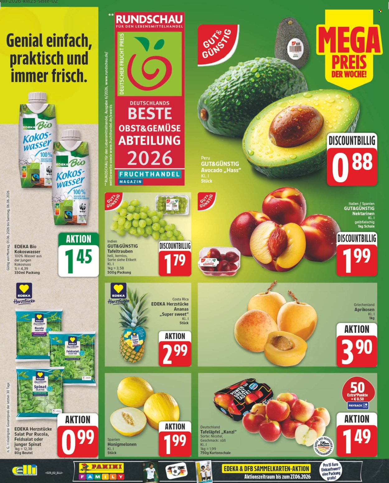 Edeka Prospekte  - 1.06.2026 - 6.06.2026. Seite 2
