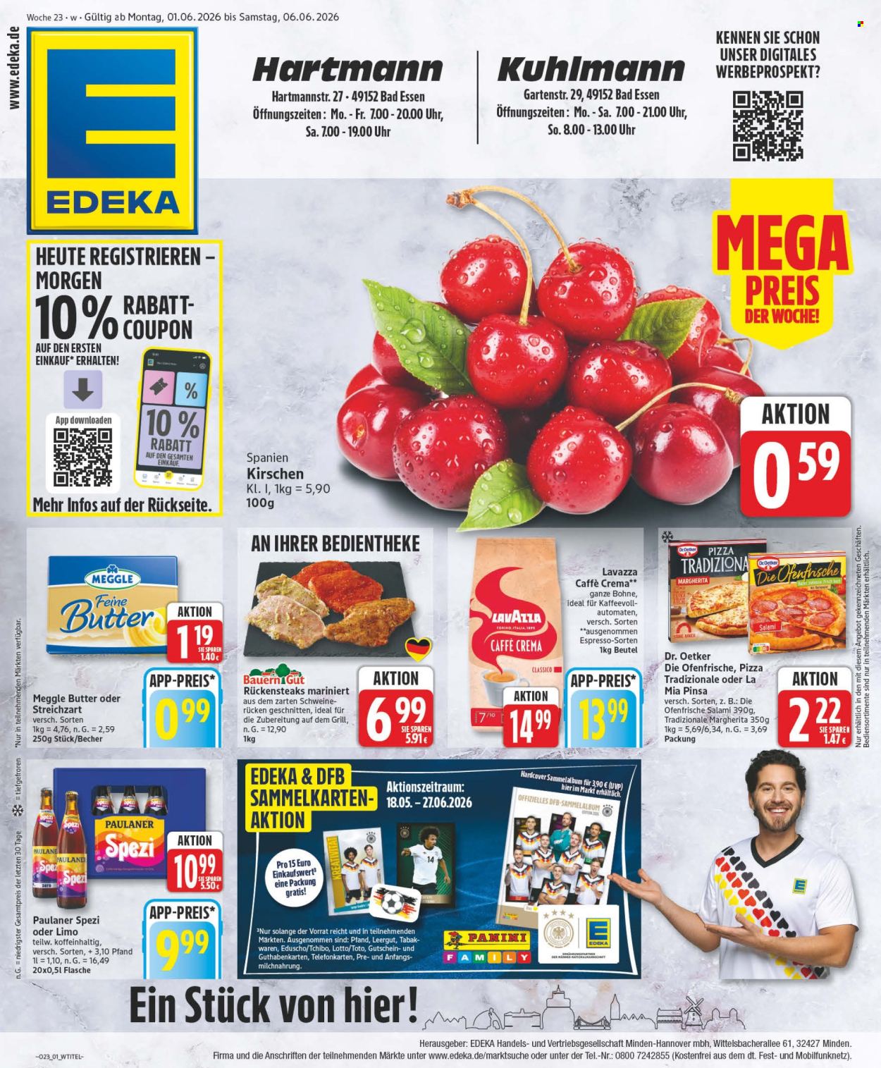 Edeka Prospekte  - 1.06.2026 - 6.06.2026. Seite 1